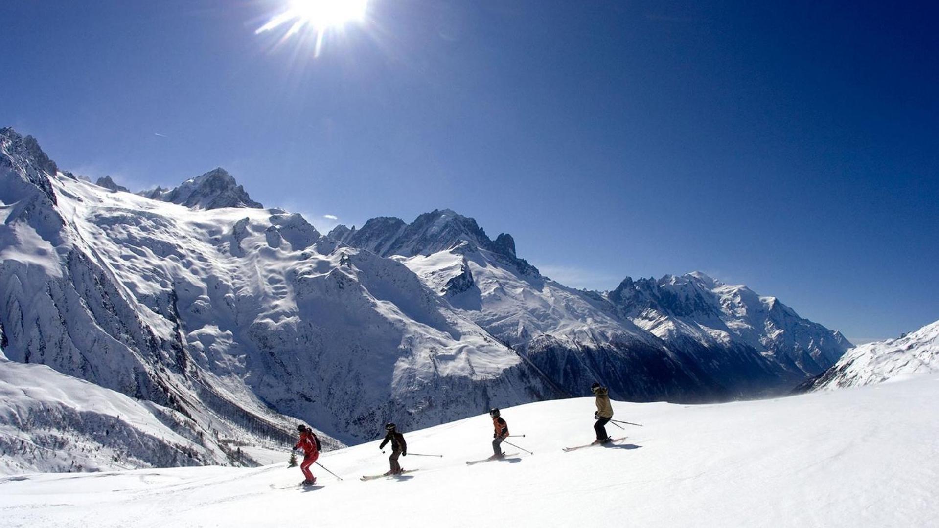 Apartment Jonquille Terrasse Centre Chamonix Mont Blanc Ngoại thất bức ảnh